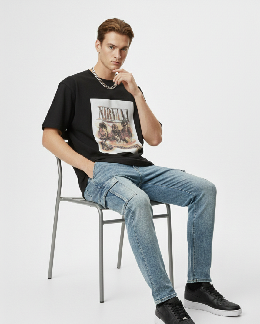 Men Oversized  T-Shirt